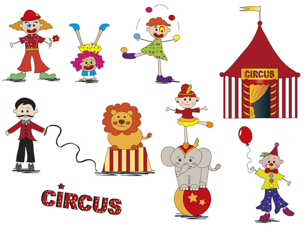 Conjunto de circo
 - Foto, Imagen