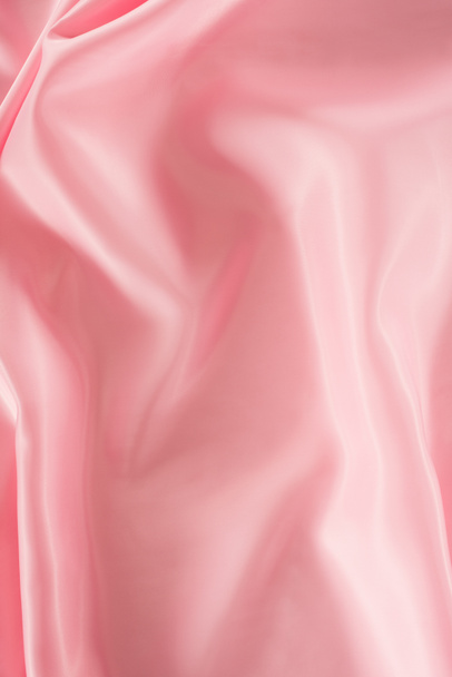 pink shiny satin fabric background - Valokuva, kuva