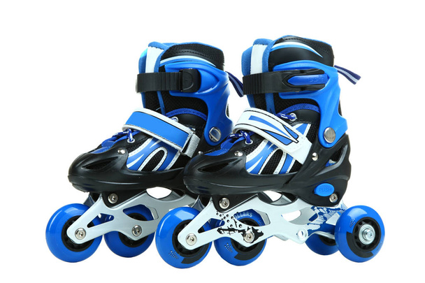 Blue children's rollers  - Photo, Image
