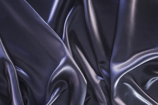 sötét lila fényes selyem szövet háttér - Fotó, kép