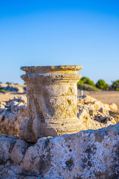 Królowie grobowców Pafos Cypr - Zdjęcie, obraz