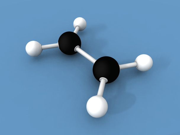 Ethylen-Molekül - Foto, Bild