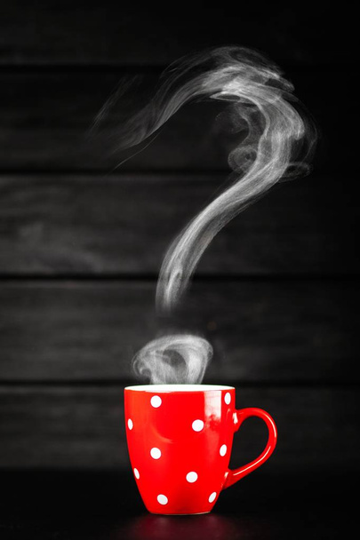 tazza di caffè rosso - Foto, immagini
