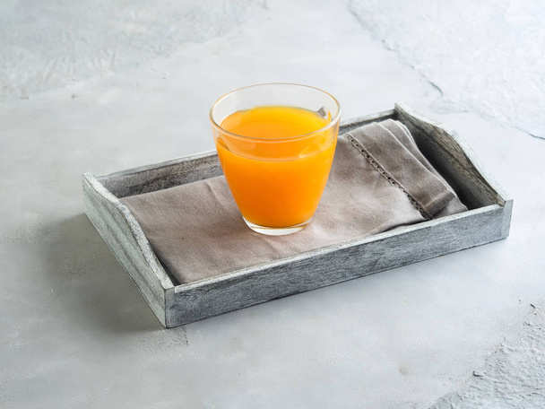 Orange juice in a glass - Фото, изображение