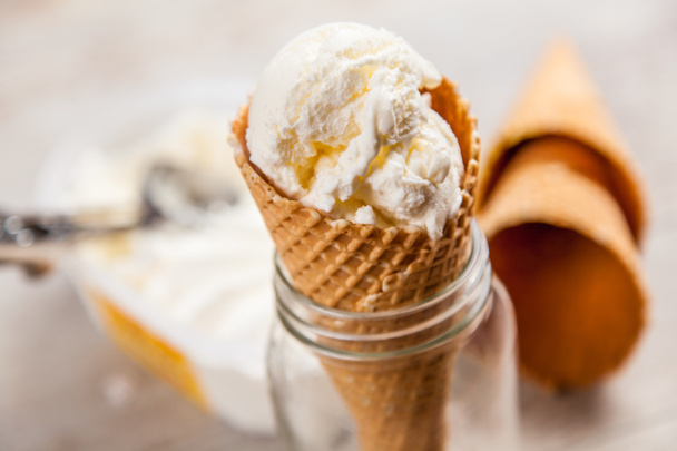 cono de helado - Foto, imagen