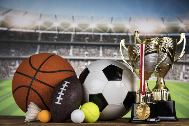 Prix Coupe des vainqueurs, Équipement sportif et balles
 - Photo, image