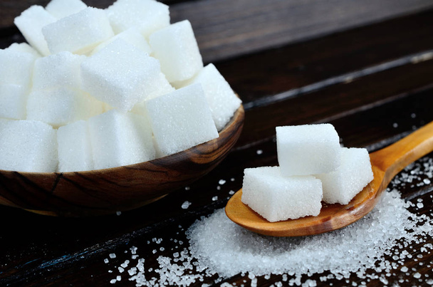 cubetto di zucchero sul tavolo - Foto, immagini