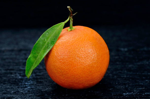 clementine on table - Foto, Imagen