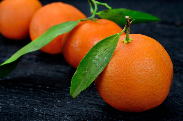 clementine on table - Fotó, kép