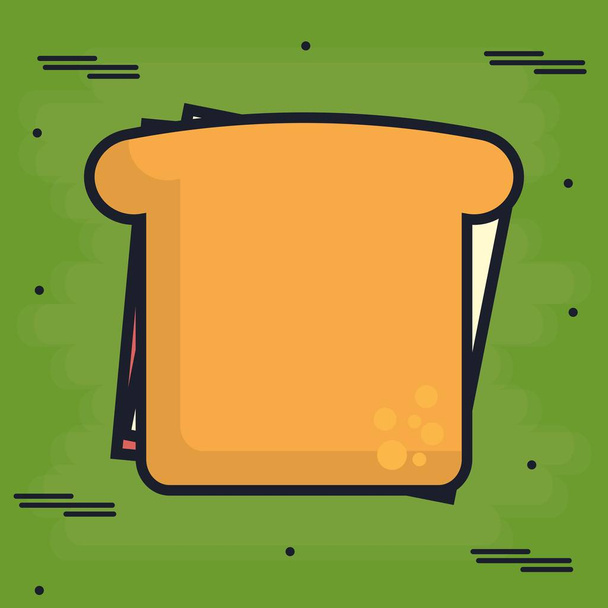 Sandwich-Image - Vektor, Bild
