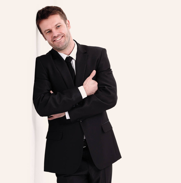 portrait in full length of confident businessman - Photo, image