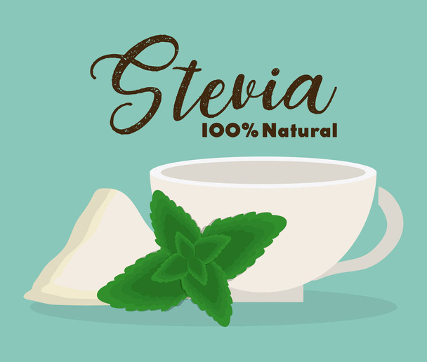 conception du concept stevia
  - Vecteur, image