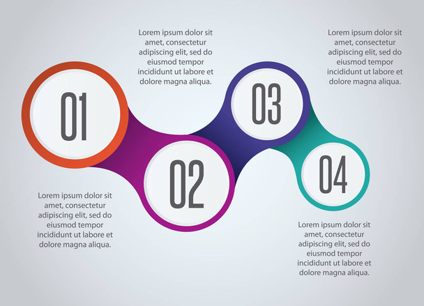 infographic presentation design  - Vector, Image