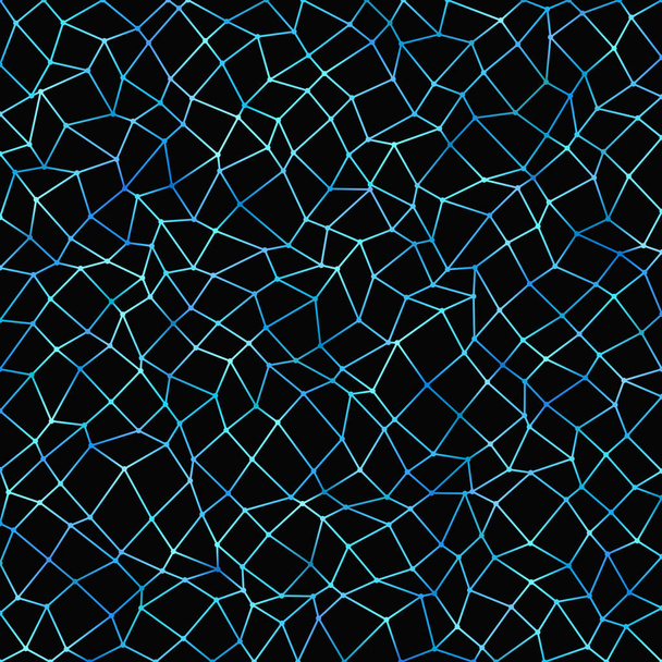 abstrakte chaotische Rechteck-Netzmuster Hintergrund - Vektor, Bild