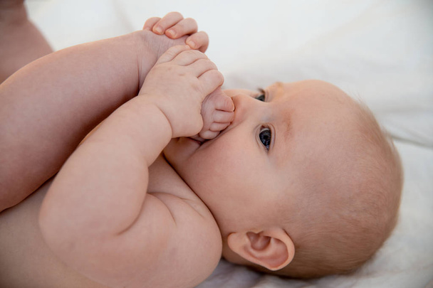 Newborn infant baby - Fotoğraf, Görsel