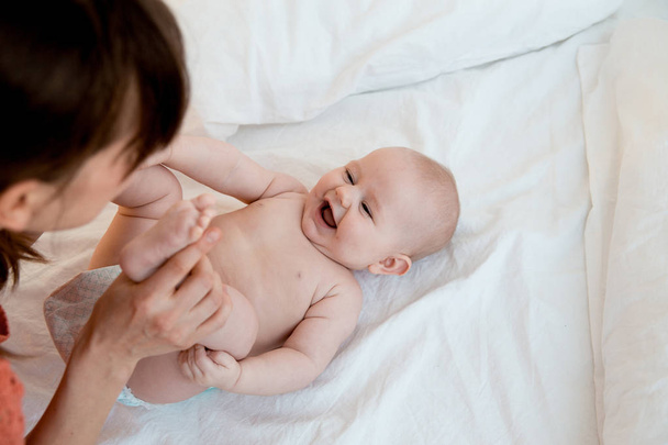 Newborn infant baby - Фото, изображение