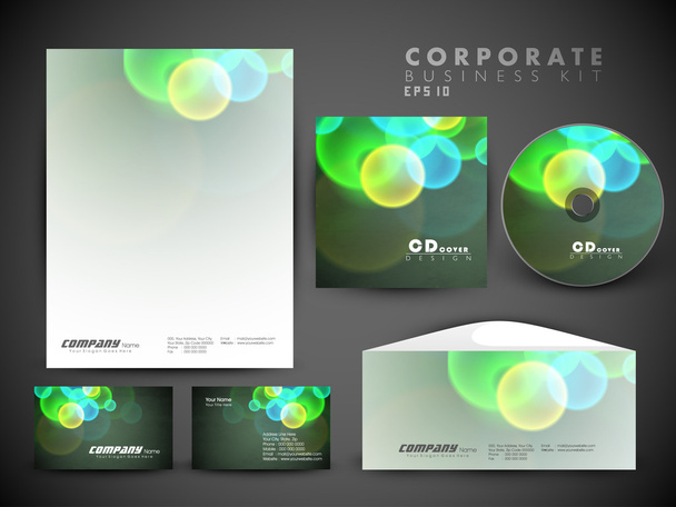 Professional corporate identity kit or business kit for your bus - Vektor, obrázek