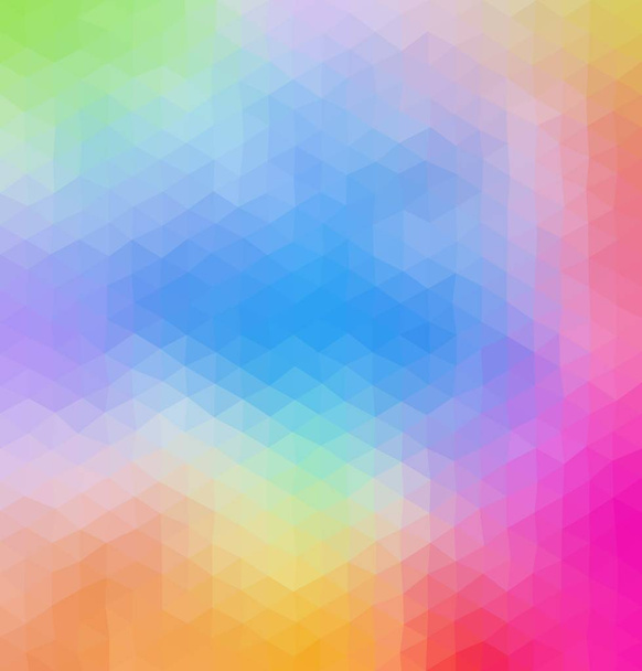 Різнокольорові пастельні багатокутні ілюстрації складаються з трикутників
 - Вектор, зображення
