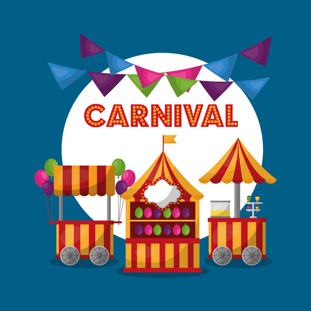 carnival  fair festival - Vector, Image