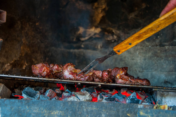 Говяжье мясо на гриле
  - Фото, изображение