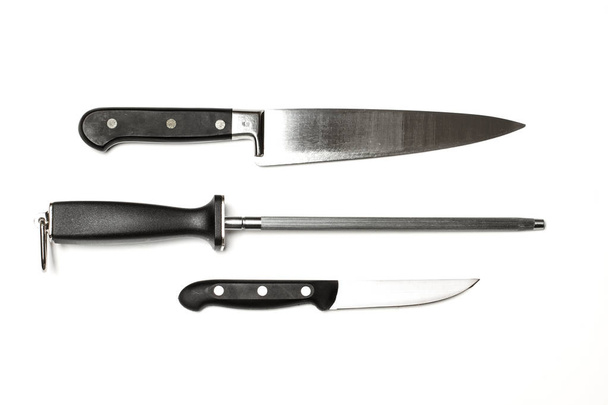 Ocílky a dva nože - Fotografie, Obrázek