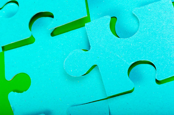 Puzzle background, connection concept - Foto, Imagem