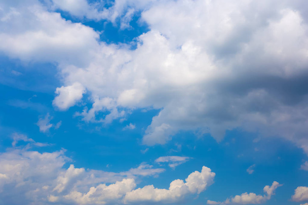 Clouds and blue sky background - Photo, Image