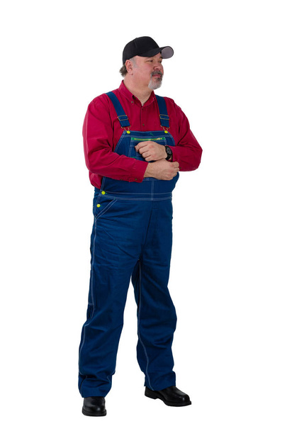 Full length portrait of a farmer or worker - Photo, image