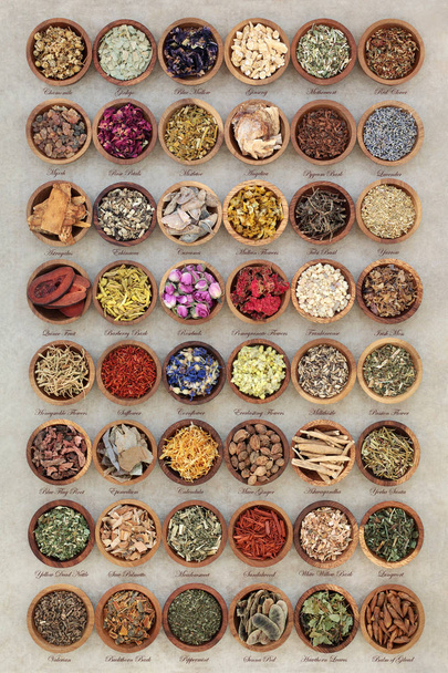 Alternative Herbal Medicine Selection - Photo, Image