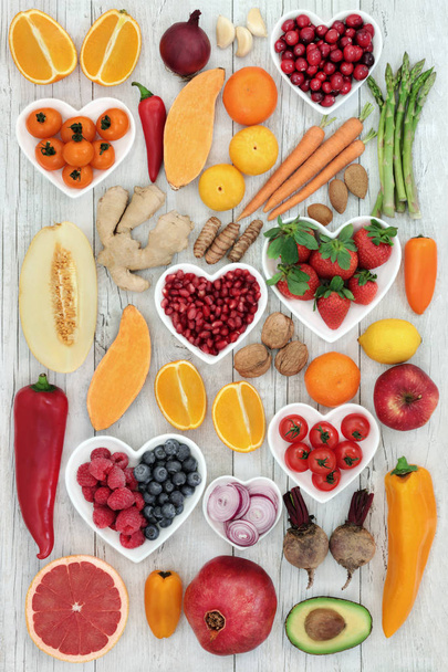 Alimentos para mantener un corazón sano
 - Foto, Imagen