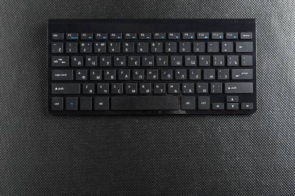 Computer keyboard buttons close up - Foto, imagen