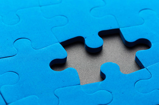 Missing puzzle pieces background - Foto, imagen