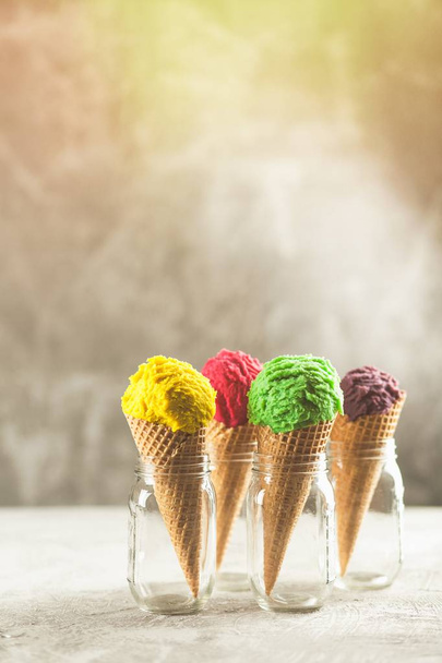 sorvete cone - Foto, Imagem