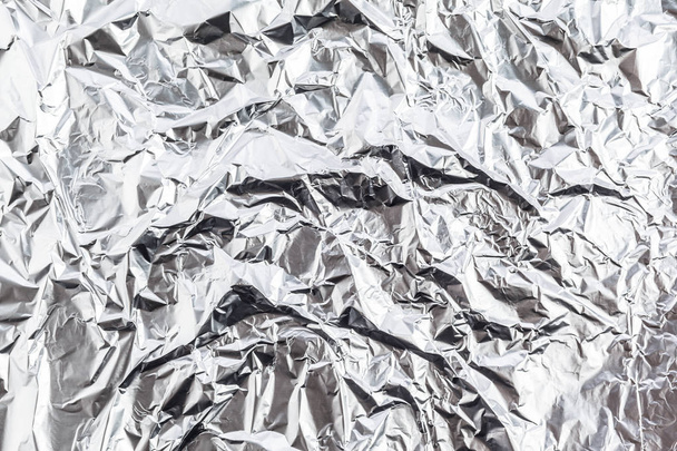 aluminum foil background texture - Photo, Image