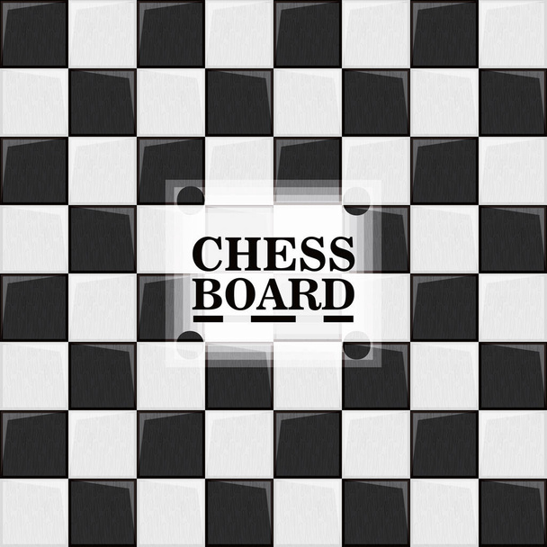 チェスのゲーム デザイン - ベクター画像