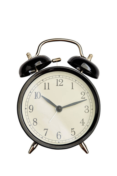 black vintage alarm clock - Photo, Image