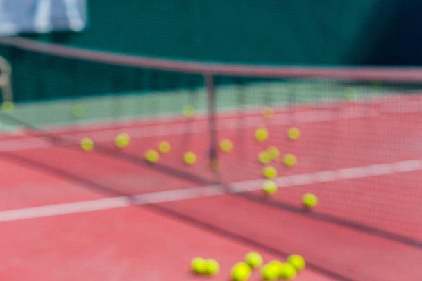 Detail of a tennis court - Фото, изображение