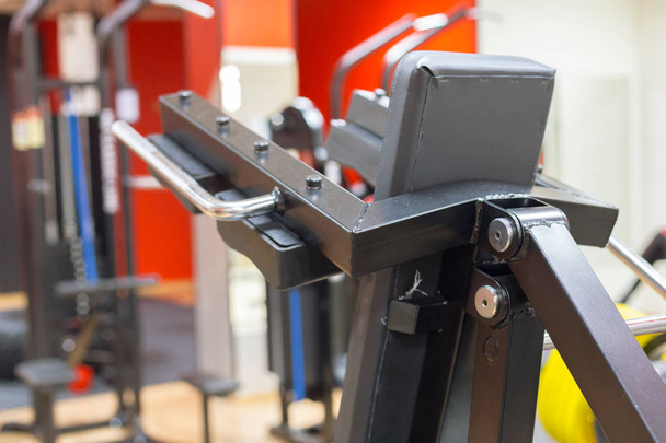 Equipments in the modern sport gym - Photo, image