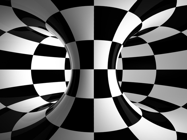 Black-and-white abstraction - Φωτογραφία, εικόνα