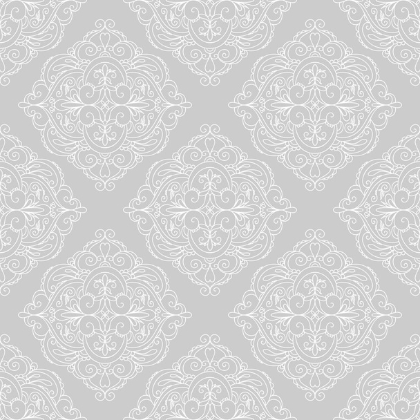 Απρόσκοπτη μοτίβο με mandala - Διάνυσμα, εικόνα