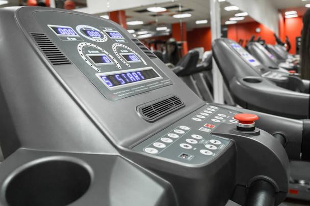 Gym interior with sport equipment - Foto, Imagen