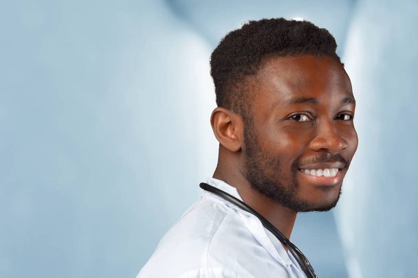 African american male doctor - Фото, зображення
