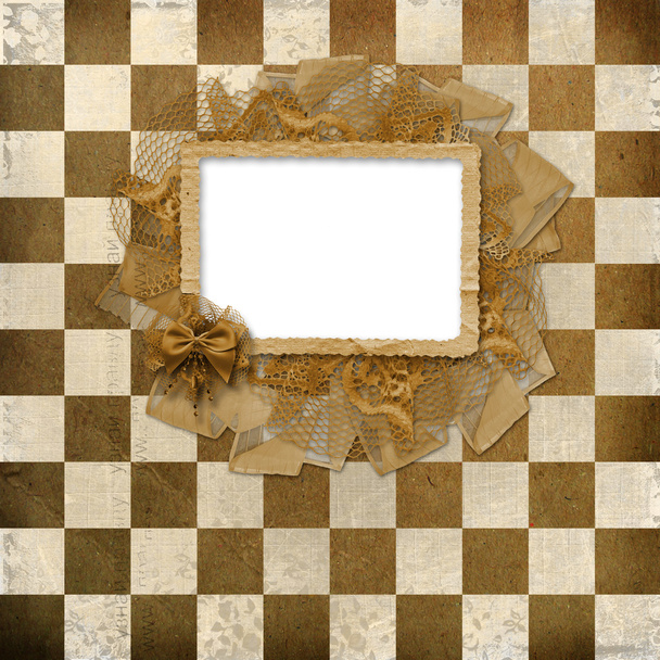 Grunge cover for album or portfolio - Zdjęcie, obraz