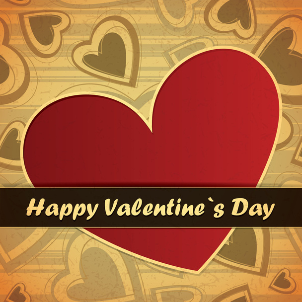 Valentines day card - Vektor, kép