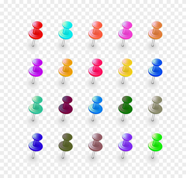 Set Boutons multicolores
 - Vecteur, image