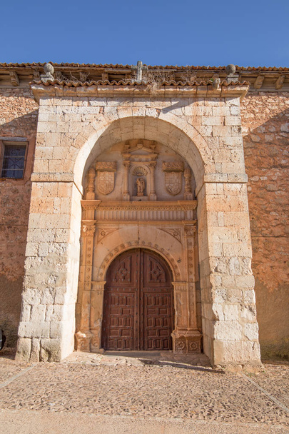 manastırın Ayllon gebe dış kapı - Fotoğraf, Görsel
