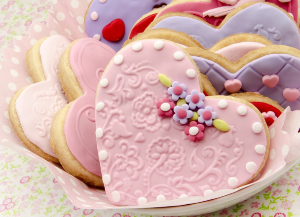 Biscuits de Saint Valentin
 - Photo, image