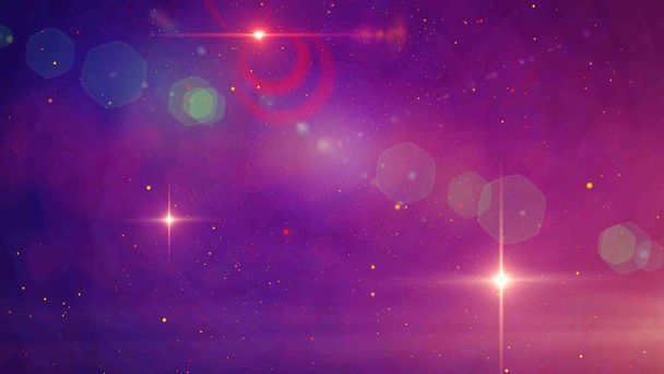Mléčná dráha. Animace pohybu prostřednictvím hlubokého vesmíru mezi hvězdami. Mlhovina v Orionu velký - Fotografie, Obrázek