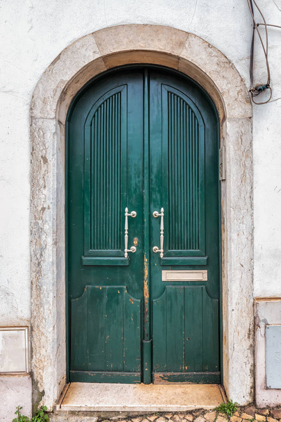 Drzwi drewniane Portugalia - Zdjęcie, obraz