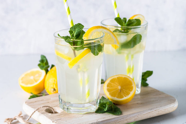 Lemonade summer cold drink. - Valokuva, kuva
